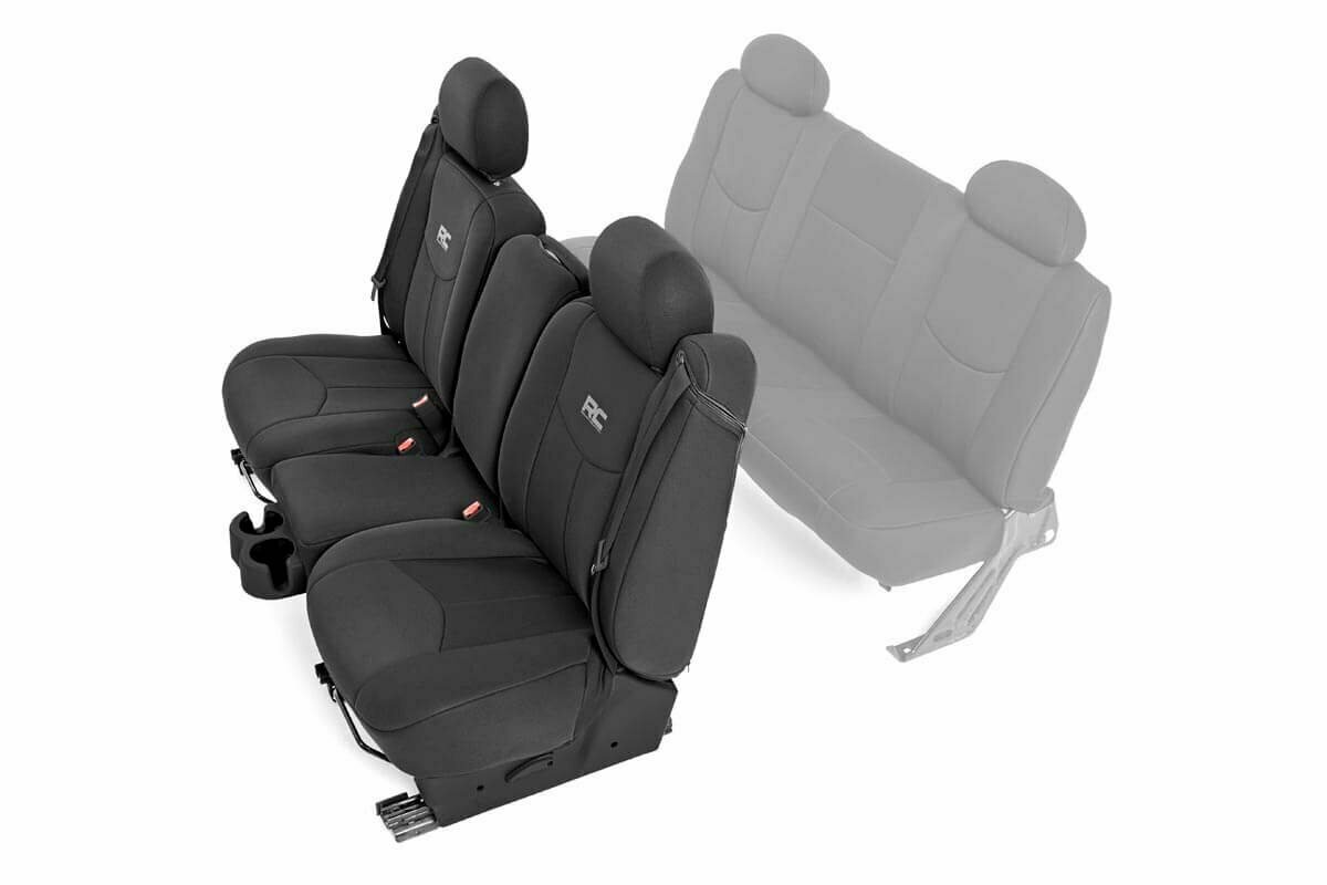GM Neoprene Front Seat Cover | Black [99-06 1500]