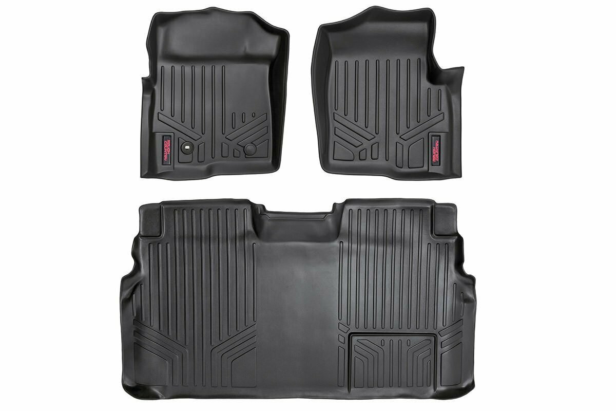 Heavy Duty Floor Mats [Front/Rear] - (09-12 Ford F-150 SuperCrew Cab)