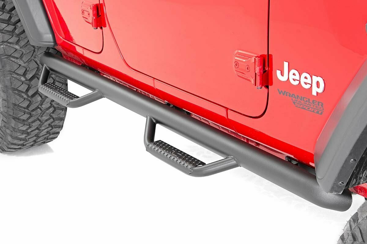 Jeep Wheel to Wheel Nerf Steps (18-20 Wrangler JL 4-Door)