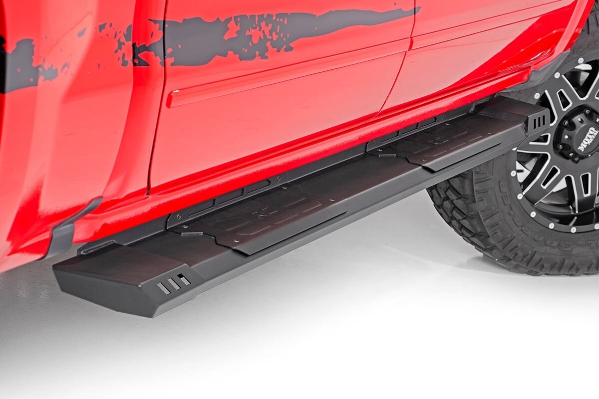 Color Black Powdercoat Length 85 in. Steps4 Easier access in and out