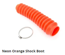 Orange Shock Boot