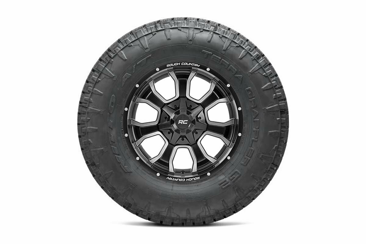 Nitto 35x12.50R20 Terra Grappler w/ Rough Country Series 93 20x10 Combo (8x170)