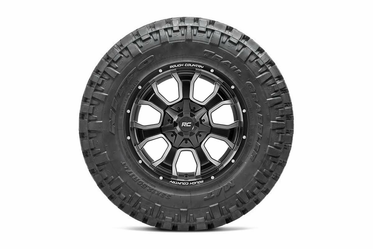 Nitto 35x12.50R20 Trail Grappler w/ Rough Country Series 93 20x9 Combo (6x5.5 / 6x135)