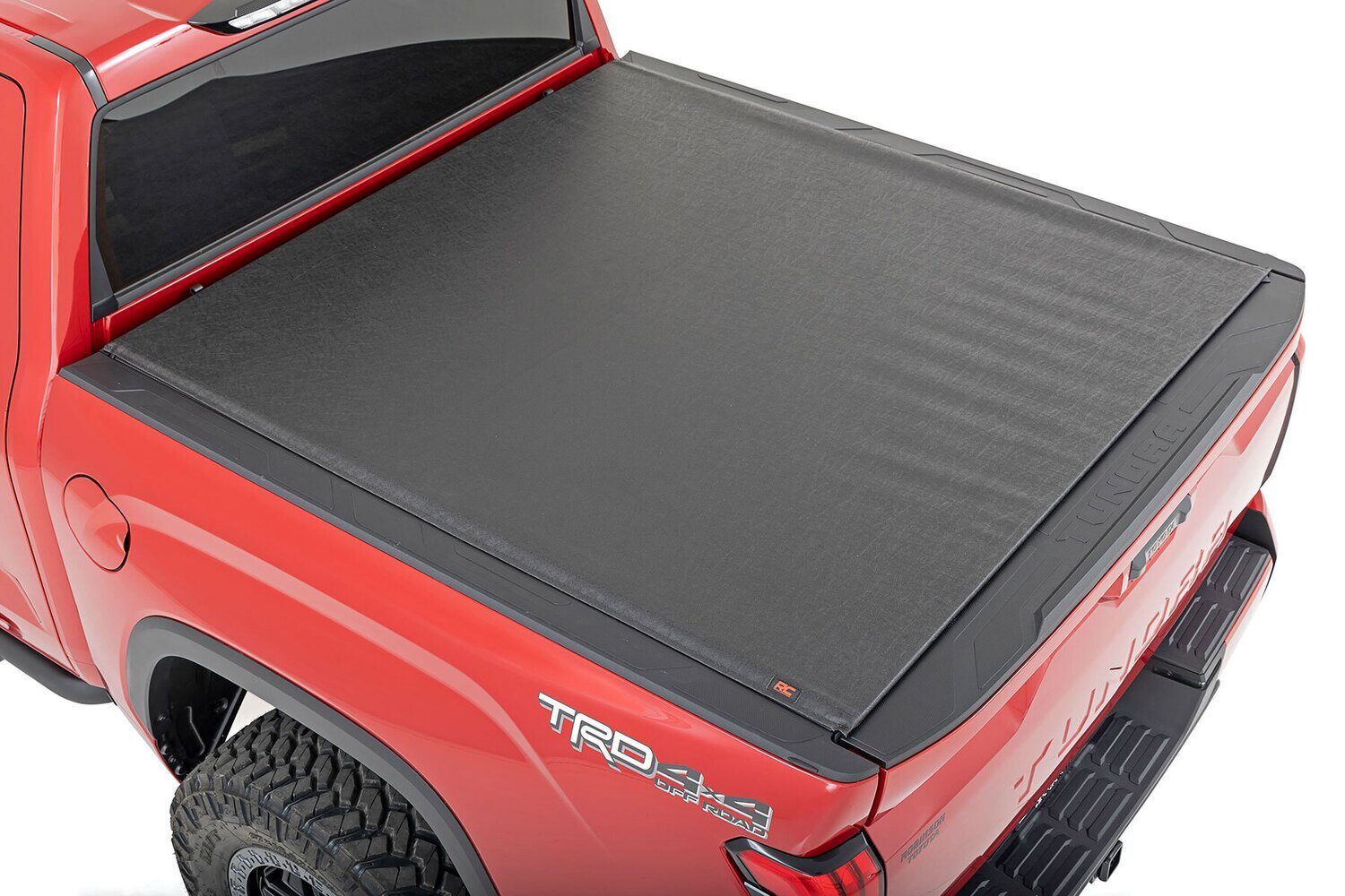 Soft Roll Up Bed Cover w/Cargo Management | 5&#039;7&quot; Bed | Toyota Tundra 2WD/4WD (2022)
