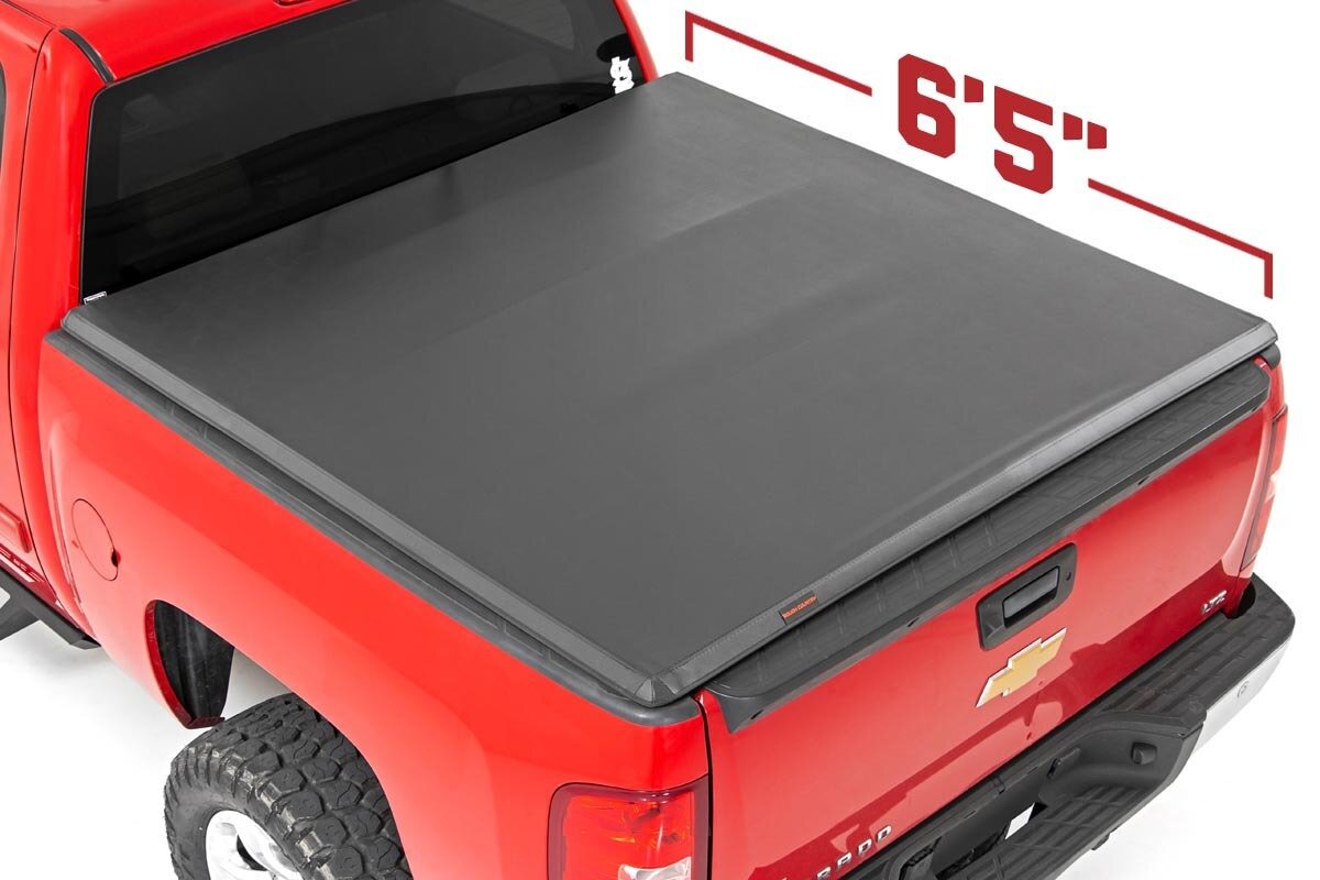 Bed Cover | Soft Fold | 6'7" Bed | Chevy 1500 & Chevy/GMC 2500HD/3500HD (07-14)