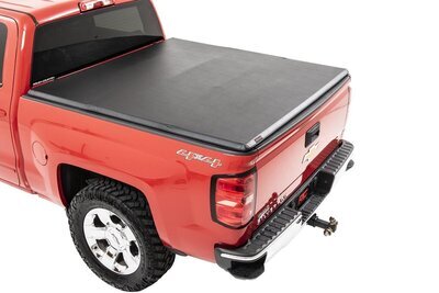 Bed Cover | Tri Fold | Soft | 5'9" Bed | Chevy/GMC 1500 (14-18)