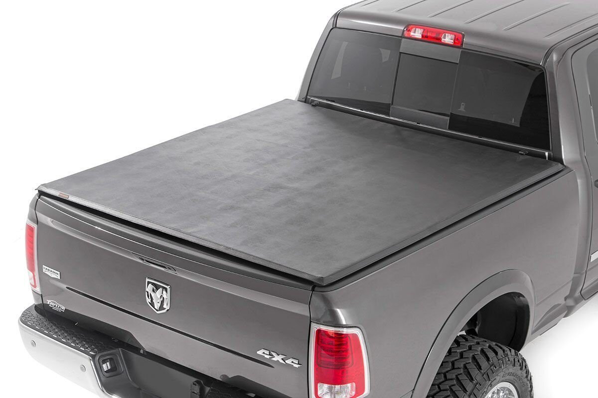Bed Cover | Tri Fold | Soft | 6'4" Bed | Ram 1500 (19-22)/1500 TRX (21-22)