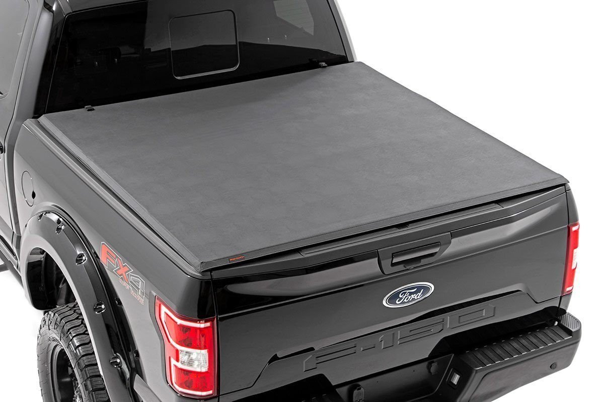 Bed Cover | Tri Fold | Soft | 5'7" Bed | Ford F-150 2WD/4WD (01-03)