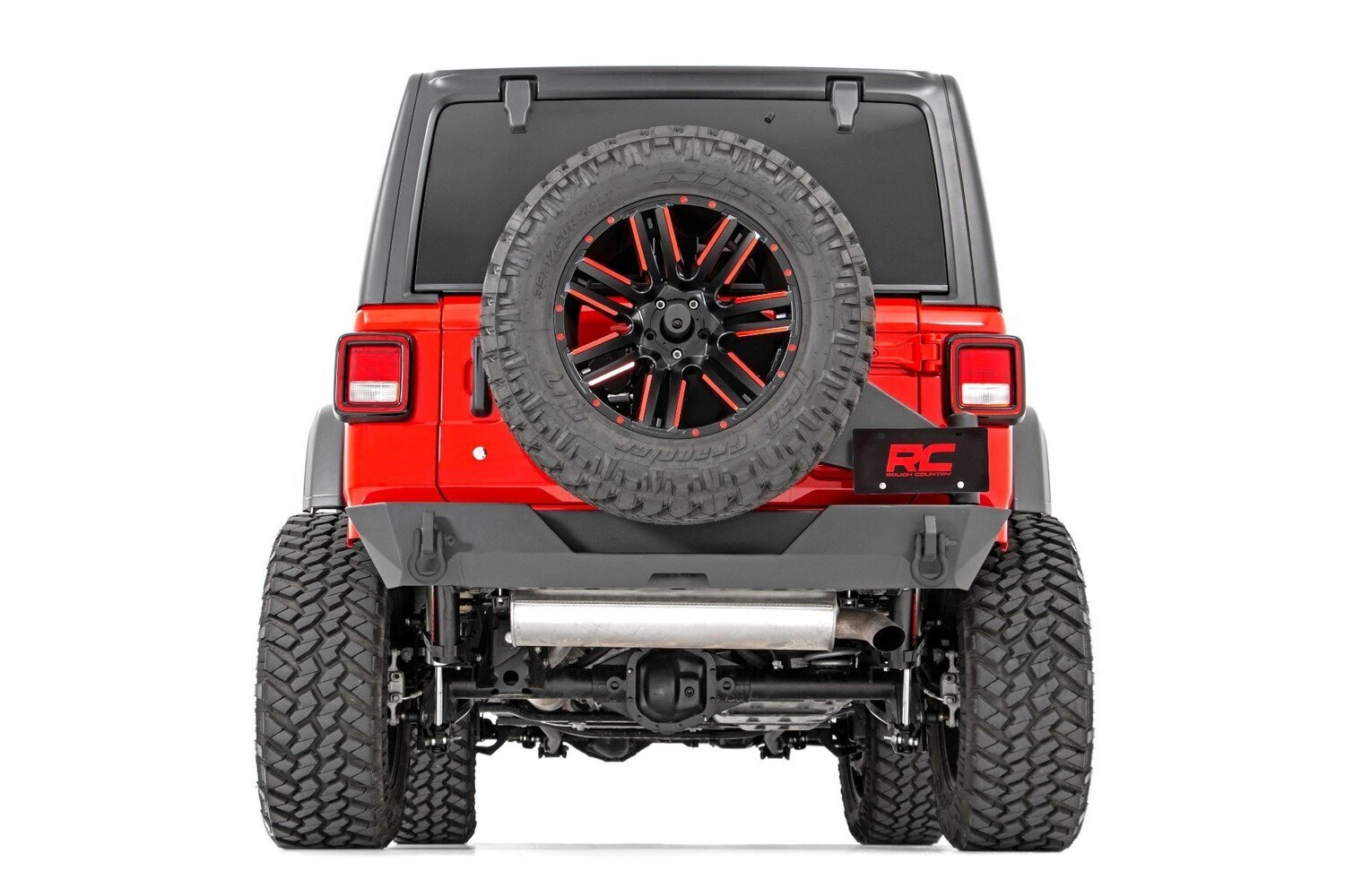 Rear Bumper | Trail | Tire Carrier | Jeep Wrangler JL 4WD (18-22)