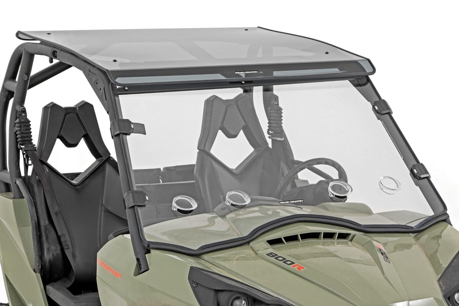 Vented Full Windshield | Scratch Resistant | Can-Am Commander (11-20)