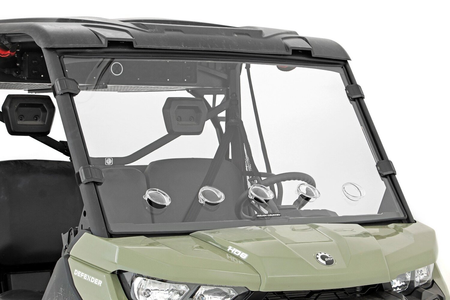 Vented Full Windshield | Scratch Resistant | Can-Am Defender (16-22)