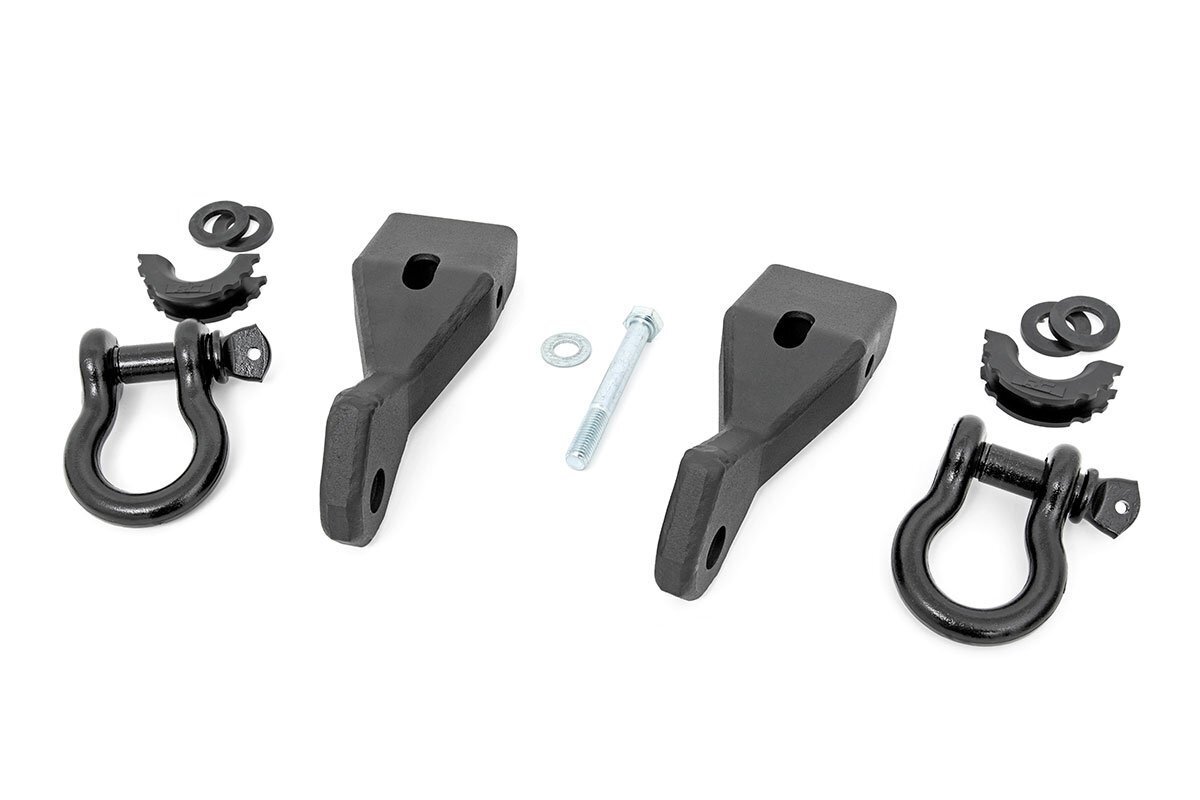 Tow Hook Brackets | D-Ring Combo | Chevy/GMC 1500 (07-13)