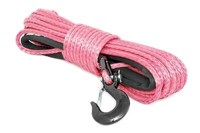 Synthetic Rope | 3/8 Inch | 85 Ft Length | Pink