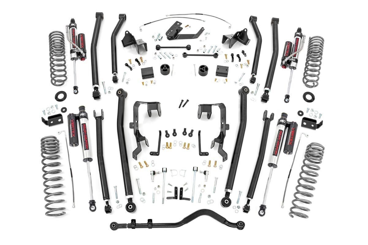 4 Inch Lift Kit | Long Arm | Vertex | Jeep Wrangler JK (07-11)