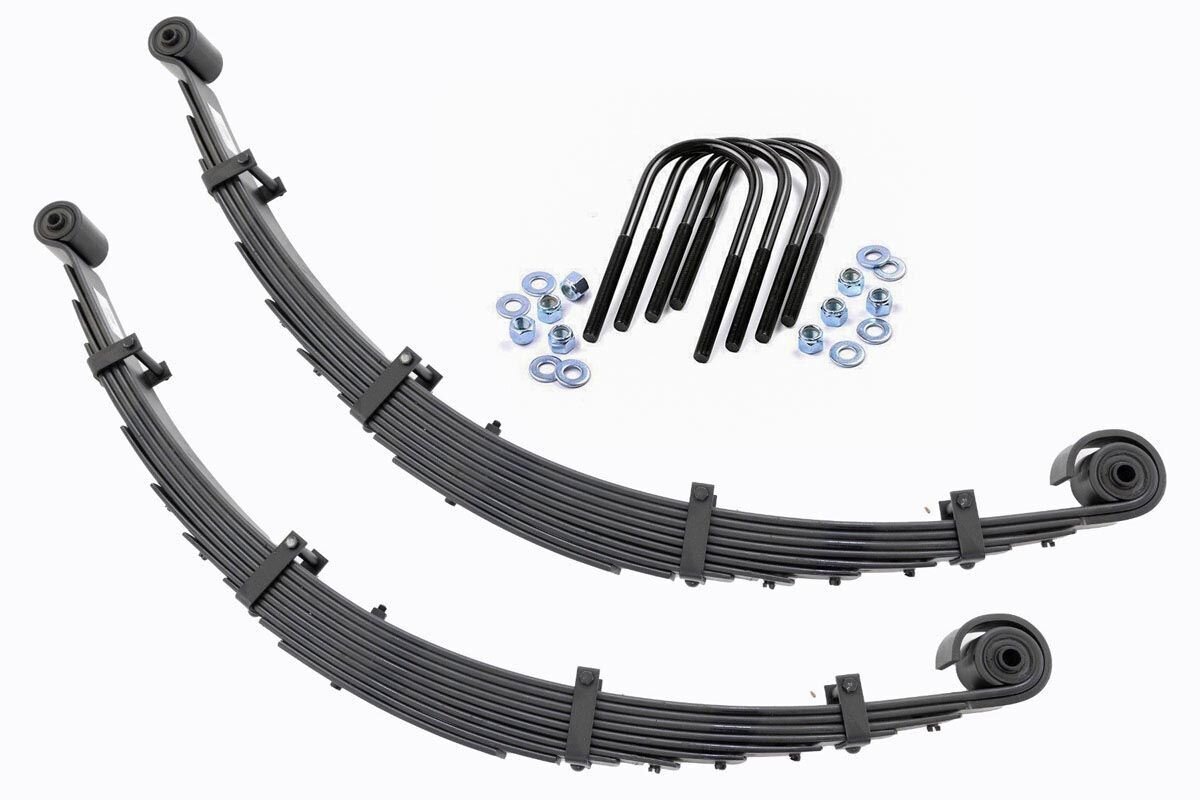 Front Leaf Springs |8" Lift | Pair | Ford Super Duty 4WD (99-04)
