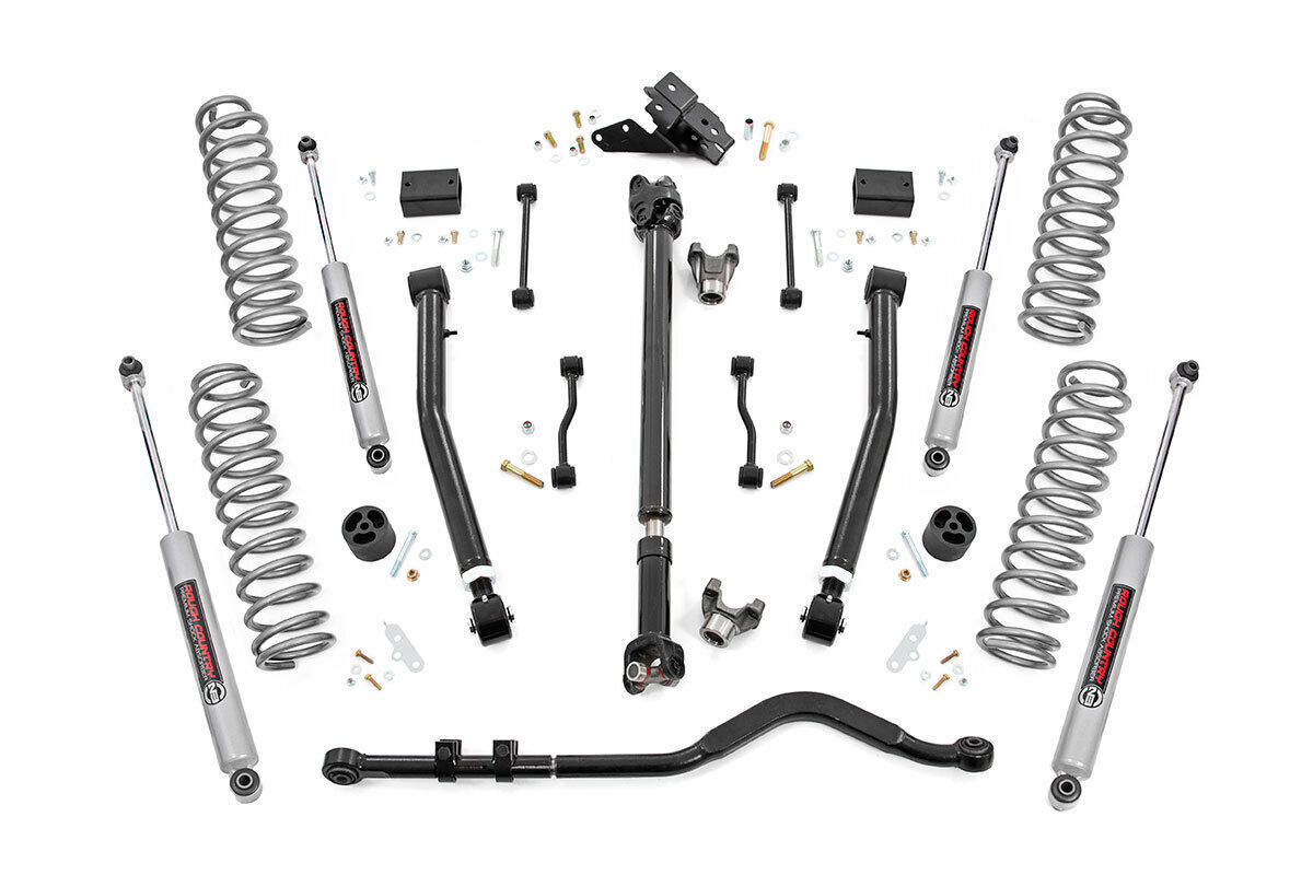3.5 Inch Lift Kit | Adj Lower | Front D/S |Diesel | Jeep Wrangler JL (20-22)