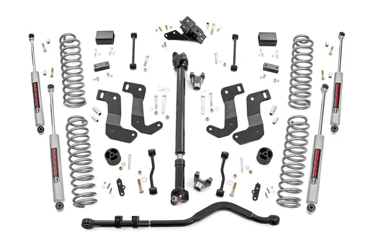 3.5 Inch Lift Kit | C/A Drop | Front D/S | Jeep Wrangler JL Rubicon (18-22)