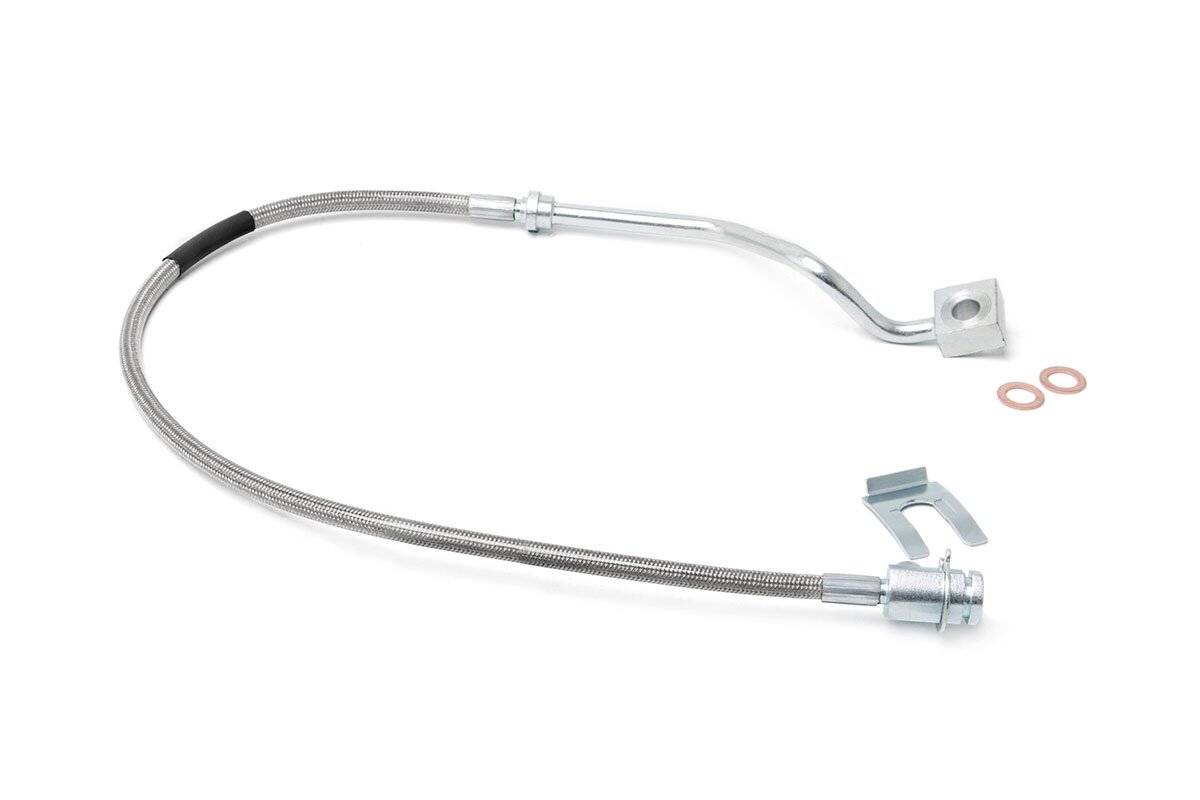 Brake Line | Stainless | Rear | 4-8 Inch Lift | Ford Super Duty (99-04)