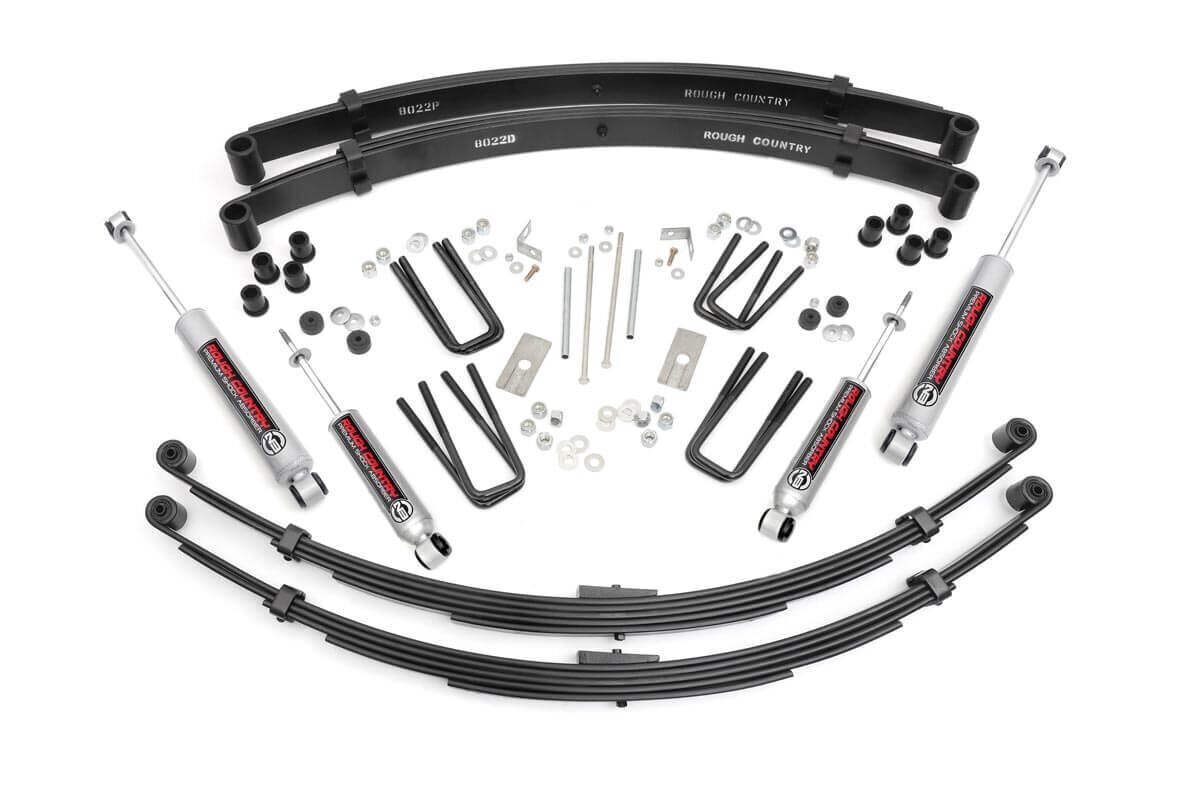 3 Inch Lift Kit | RR Springs | Toyota Truck 4WD (1979-1983)