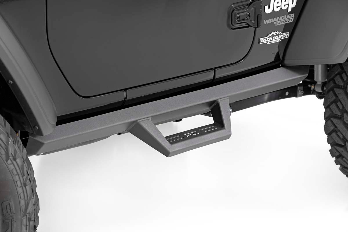 Contoured Drop Steps | 2 Door | Jeep Wrangler JL 4WD (2018-2022)