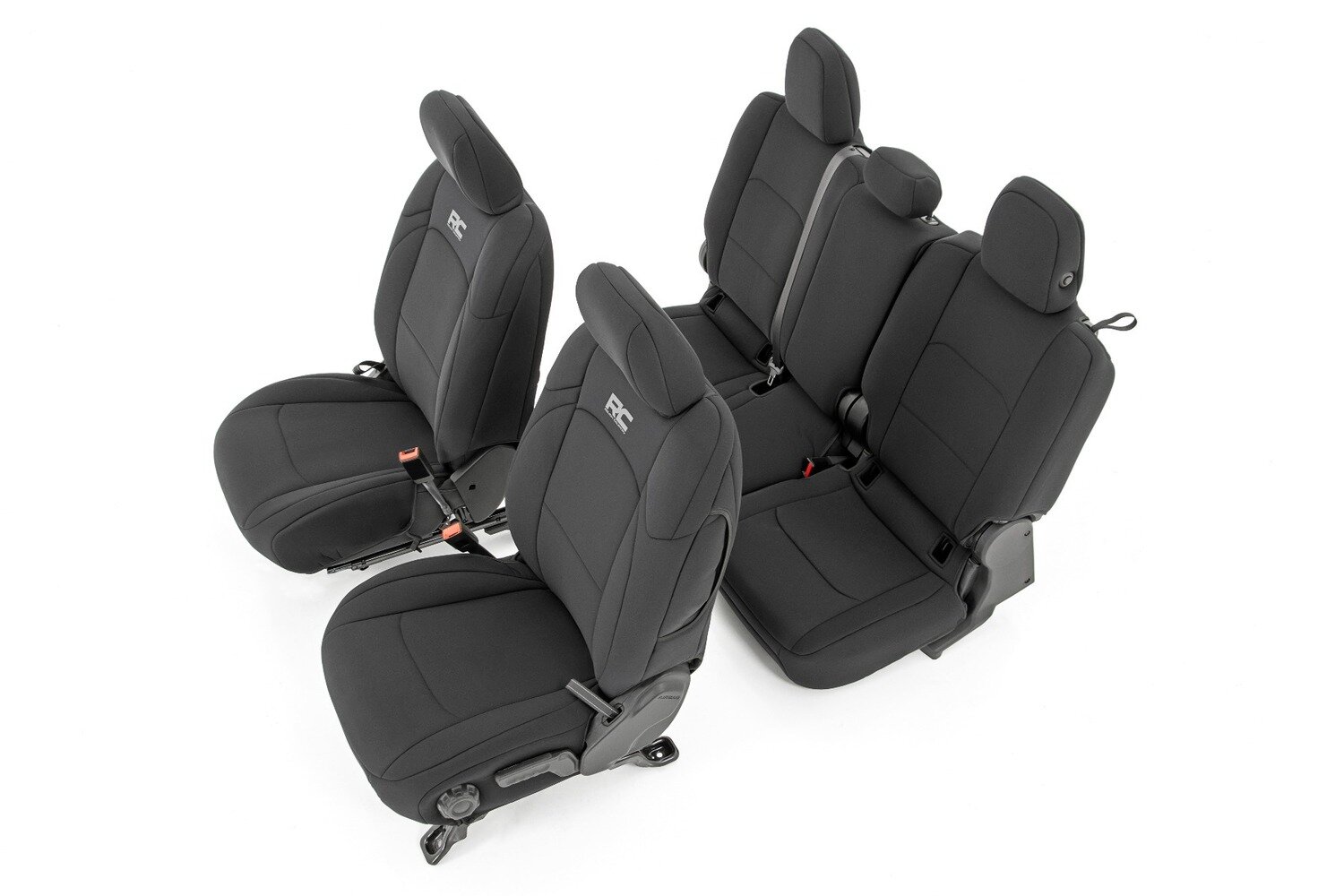 Seat Covers | Front and RR w/ Cup Holder | Jeep Gladiator JT (20-22)