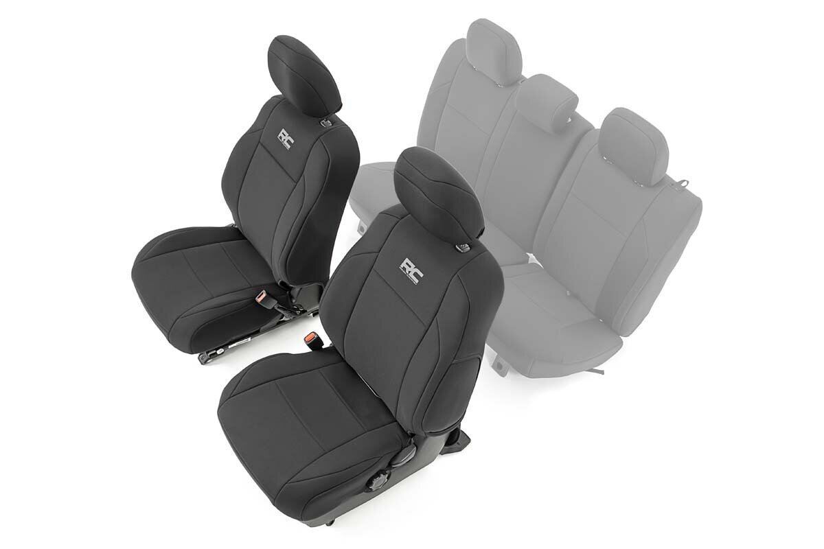 Seat Covers | Front | Crew Cab | Toyota Tacoma 2WD/4WD (2016-2022)