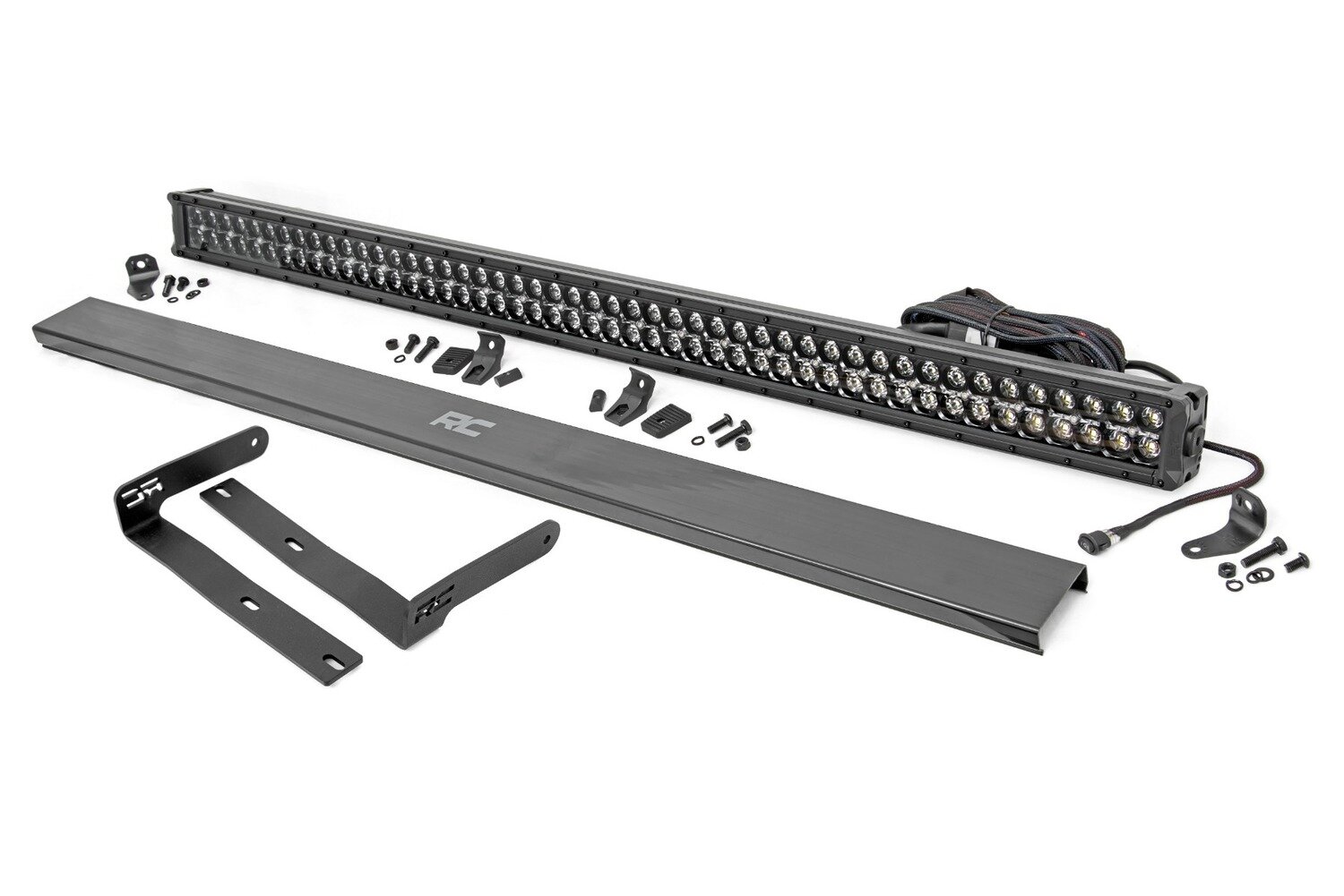 50&quot; Dual Row LED Light Kit | Black Series White DRL | Front-Facing | Kubota RTV-X900 / RTV-X1100 (2014-2020)