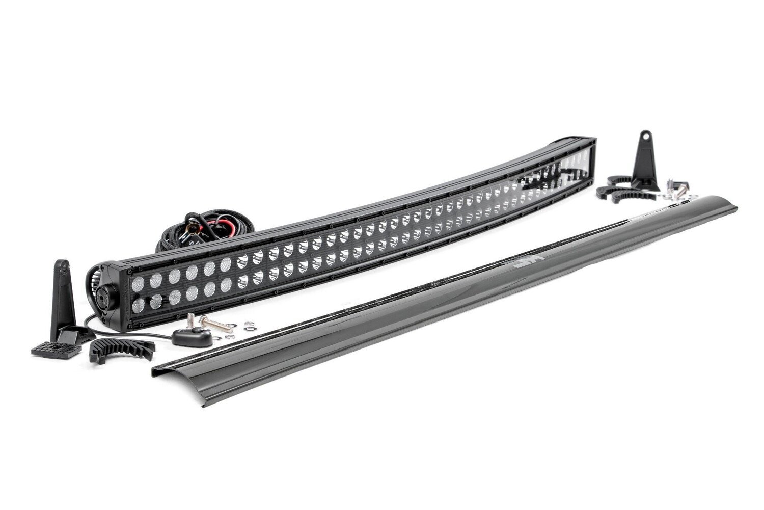 Black Series LED | 40 Inch Light| Curved Dual Row