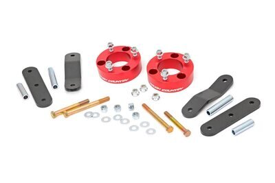 2.5 Inch Leveling Kit | Red Spacers | Nissan Frontier (05-22)/Xterra (05-15)