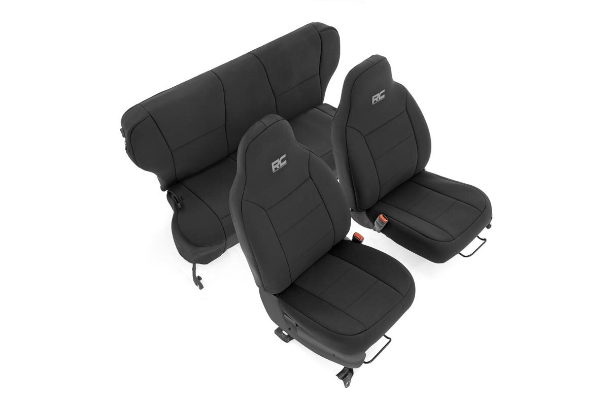 Seat Covers | Non Detach Headrest FR & RR | Jeep Cherokee XJ (97-01)
