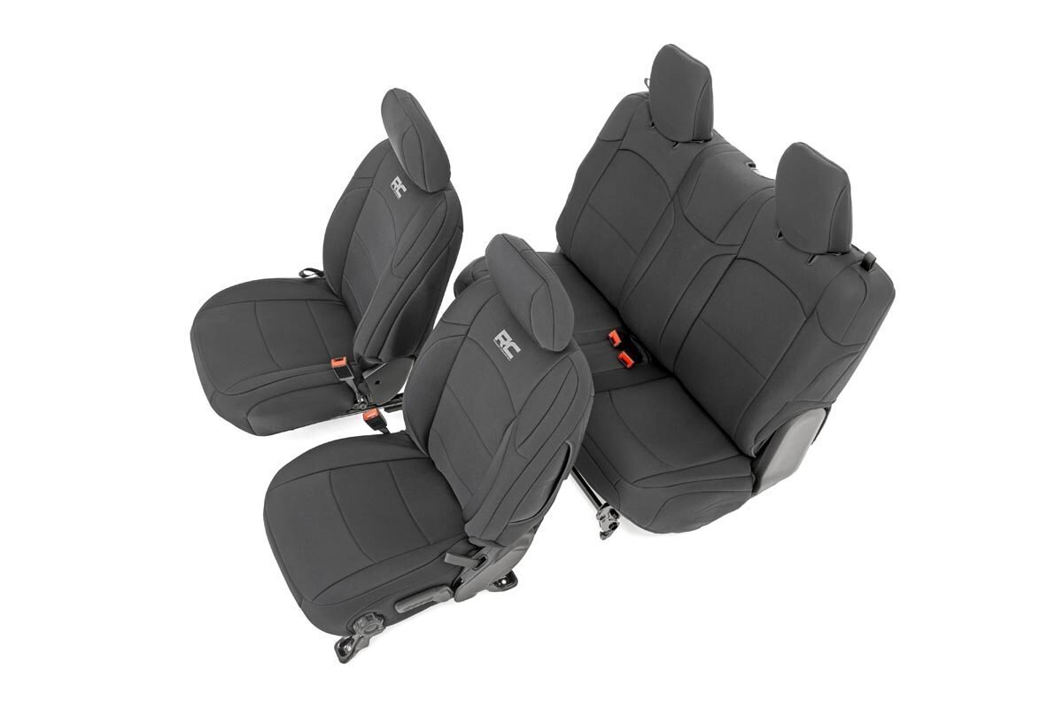 Seat Covers | Front and Rear | Jeep Wrangler JL 4WD (2018-2022)