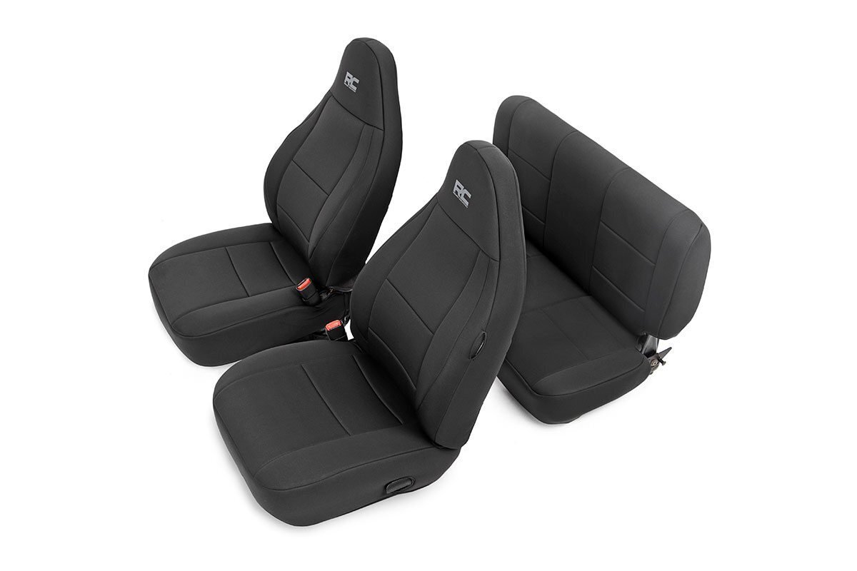 Seat Covers | Front and Rear | Jeep Wrangler TJ 4WD (1997-2002)