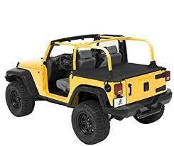 DUSTER™ DECK COVER JEEP 2007-2018 WRANGLER JK; REQUIRES FACTORY TAILGATE BAR