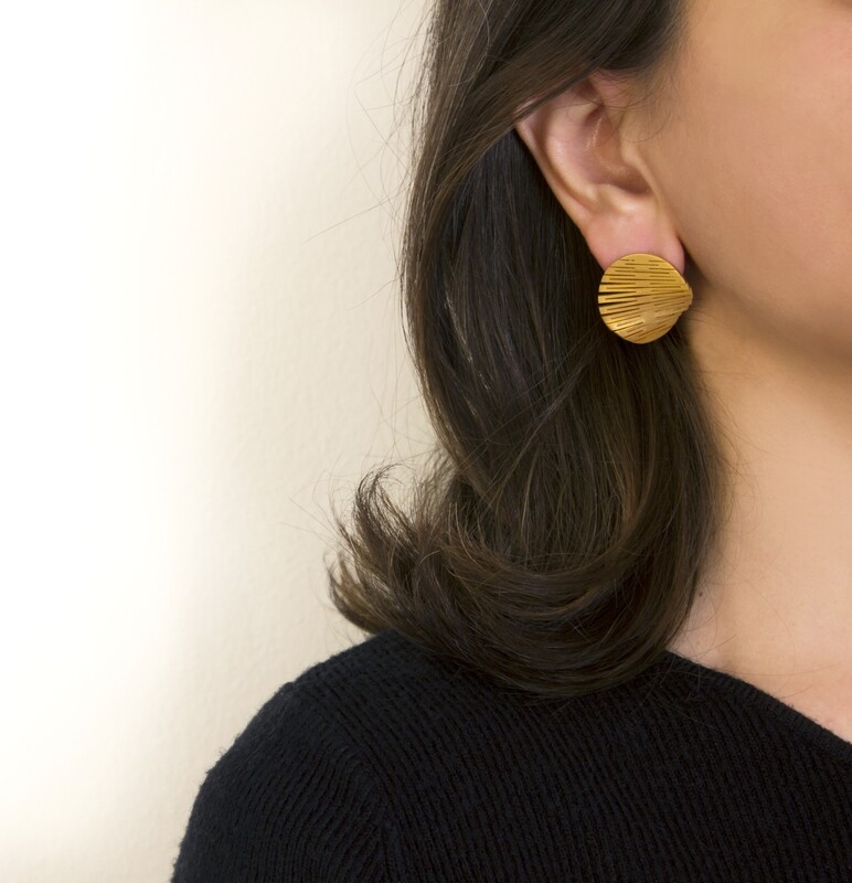 LIQUIFY classic circle Small earrings