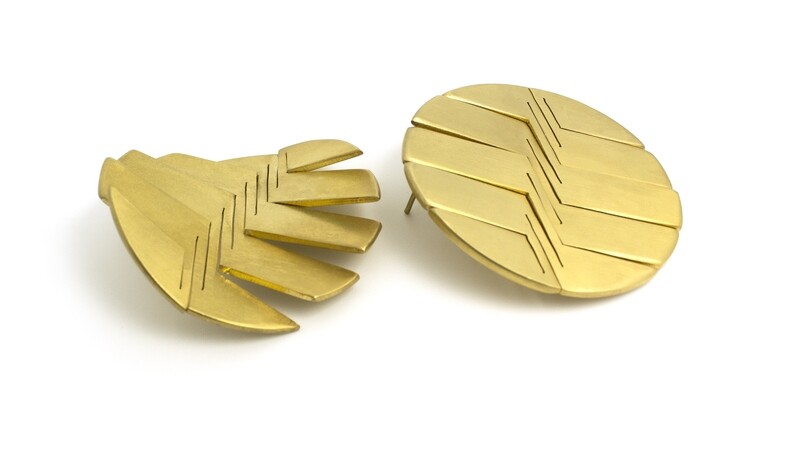 LIQUIFY CIRCLE Large Earrings