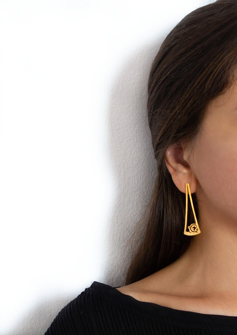 The FLORAL -Earrings-