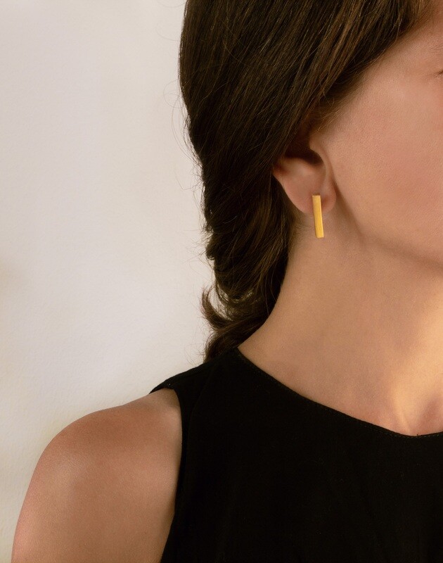 THE LINE -Small earrings-