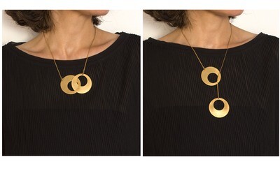 Circular -Large Necklace-