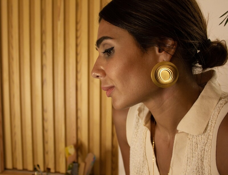 ORBITS -circle earrings