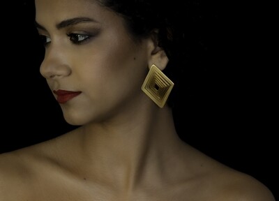 ORBITS - diamond earrings-