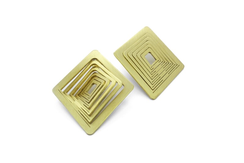 ORBITS - diamond earrings-