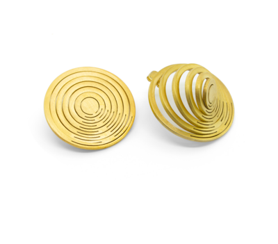 ORBITS - small circle earrings-