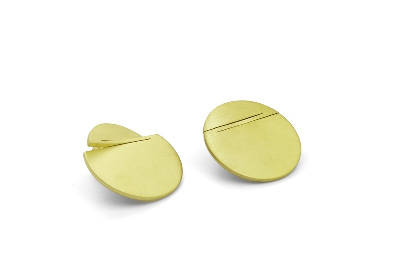 LIQUIFY -ONE- circle earrings