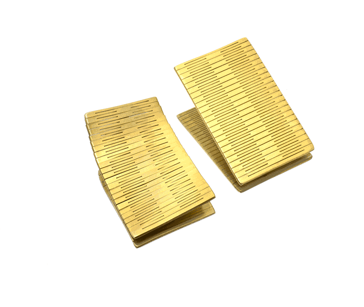 LIQUIFY Rectangle Earrings