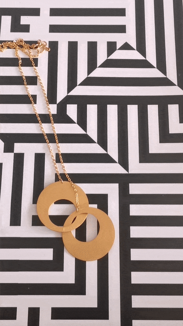 Circular -Large Necklace-