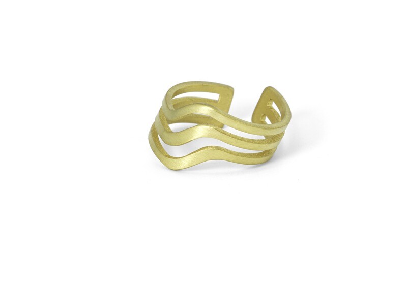Dancing pattern- Flat Ring-