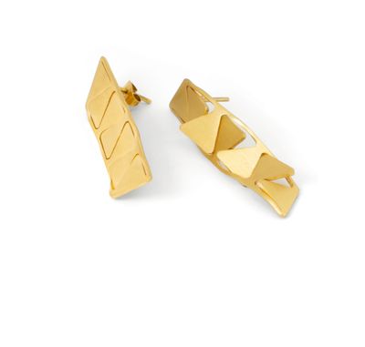 Triangulate- 7 triangles changeable earrings-