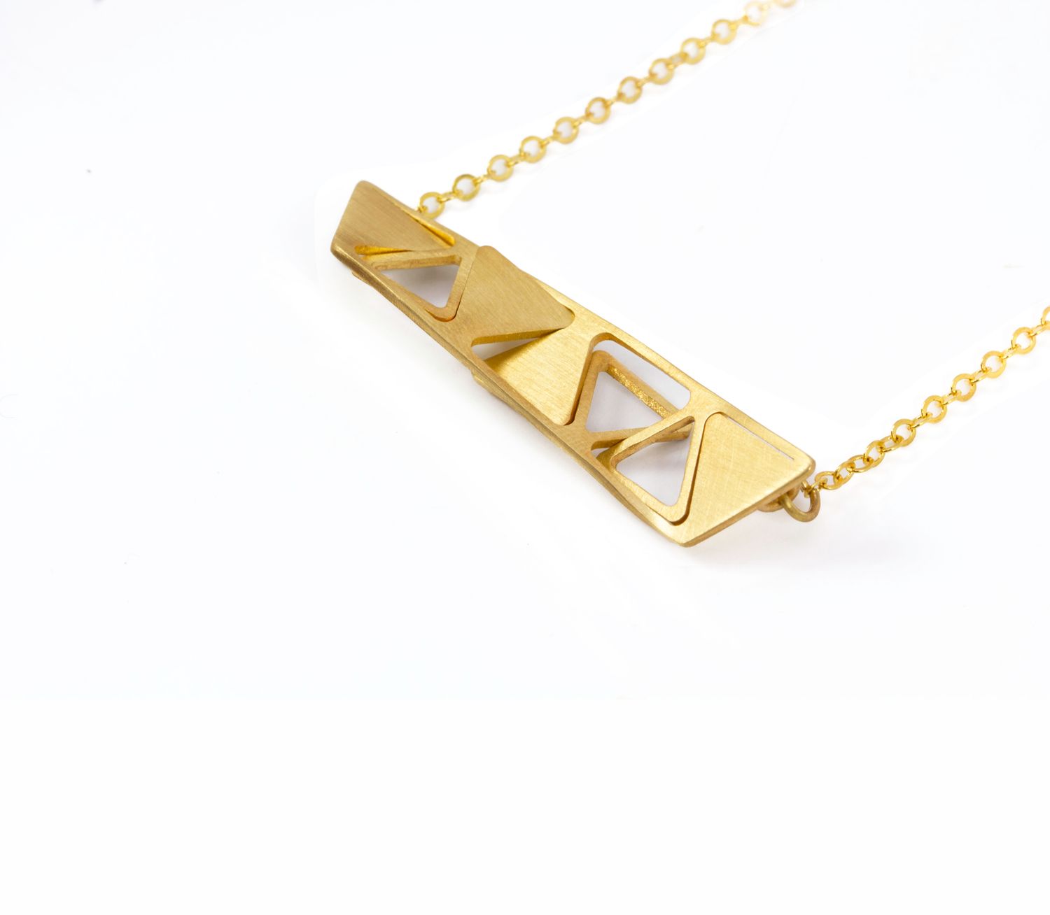 Triangulate - 7 Triangles changeable pendant -