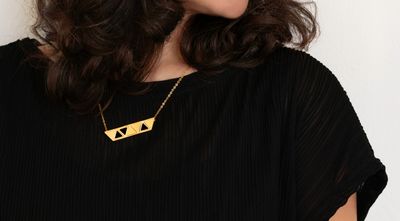Triangulate - 7 Triangles changeable pendant -