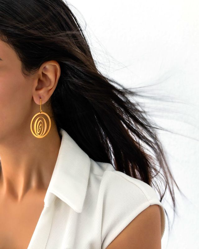 Trompe l'oeil - Earrings-